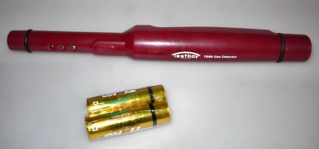 Testboy 90 Gas Leak-detector gas detector for gases such as Natural Gas and Propane Gas 